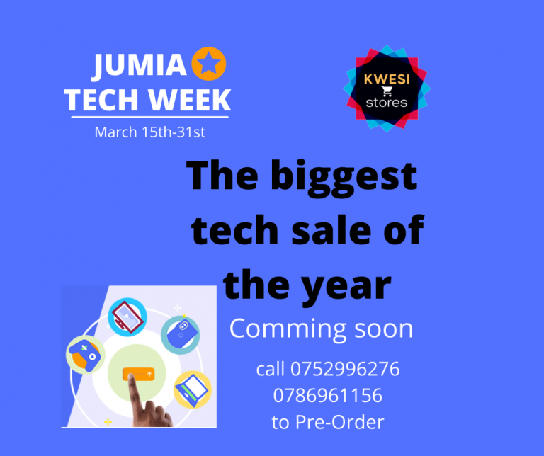Enjoy Big discounts this Jumia Tech week 2021