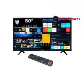 Hisense 50 Inch 4K Ultra HD Smart TV with built-in WIFI – Black