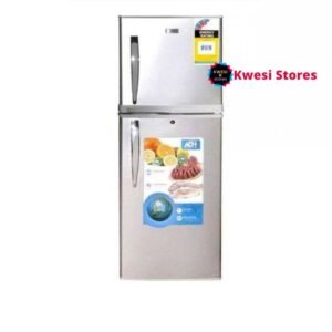 ADH Refrigerator 138 litres Double Door fridge, Silver