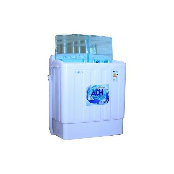 ADH 8kg Twin Tub Washing Machine – White