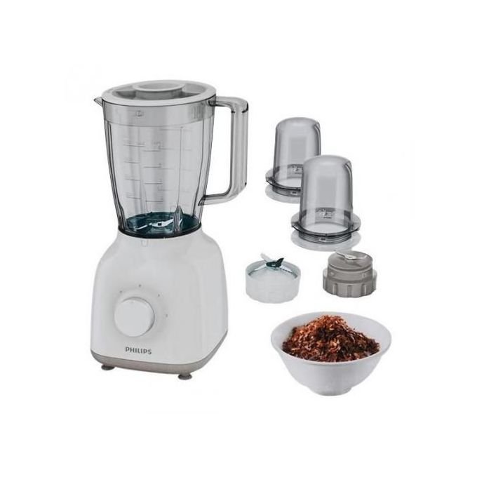 Philips 1.5 L plastic jar with 5-stars blade Compatible For HR 21xx series  Blender