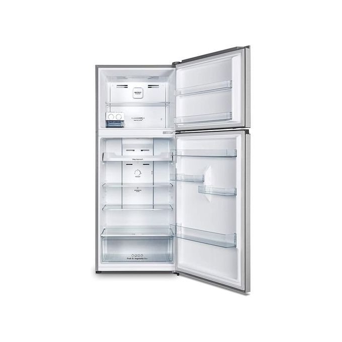 Hisense 488L Total No Frost Double Door Refrigerator-Silver