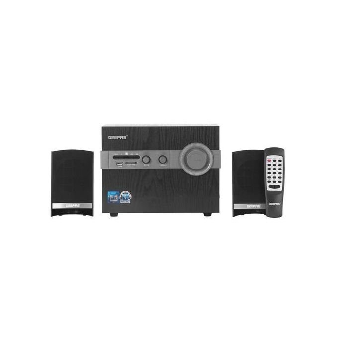 Geepas 2.1 Music System 2000PMPO GMS 8516 -Black