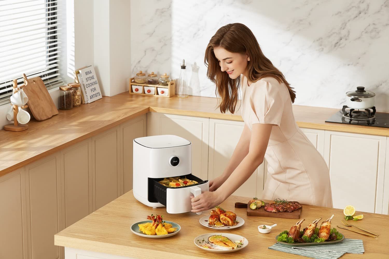 Try the All-in-One Xiaomi Smart Air Fryer - 100+ Recipes & 24hr