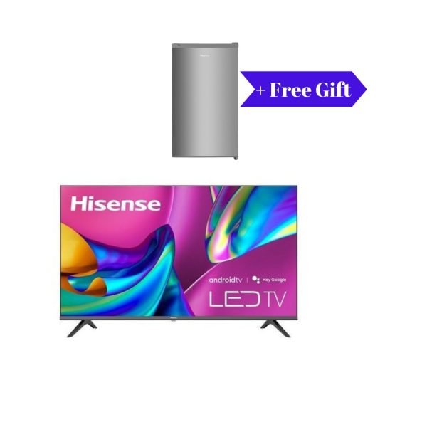50 inch hisense smart 4k uhd led digital tv + free hisense 120l single door bar refrigerator