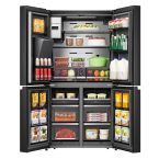 hisense h750fsb ids | (multi door) 680 liters side by side smart refrigerator