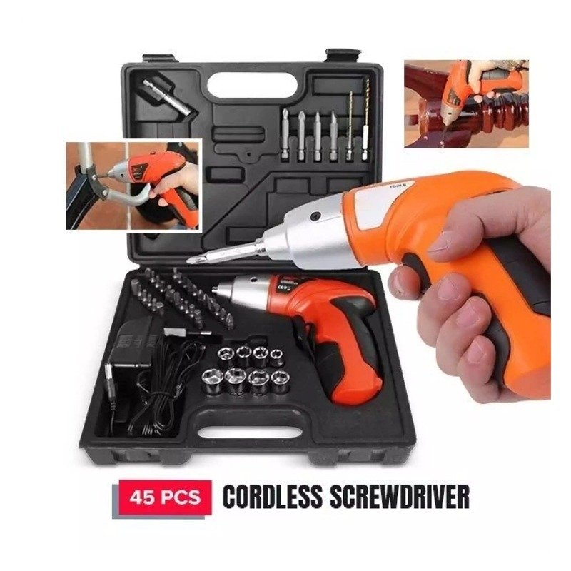 Cordless screwdriver 2025 and drill set